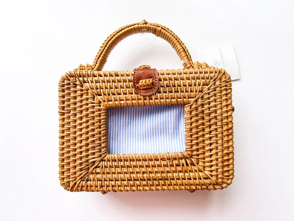 2x4 Rectangle Wicker Bag