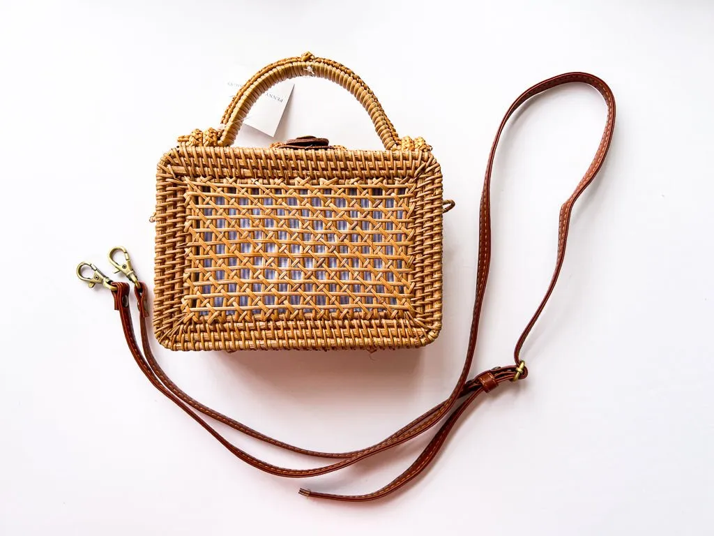 2x4 Rectangle Wicker Bag