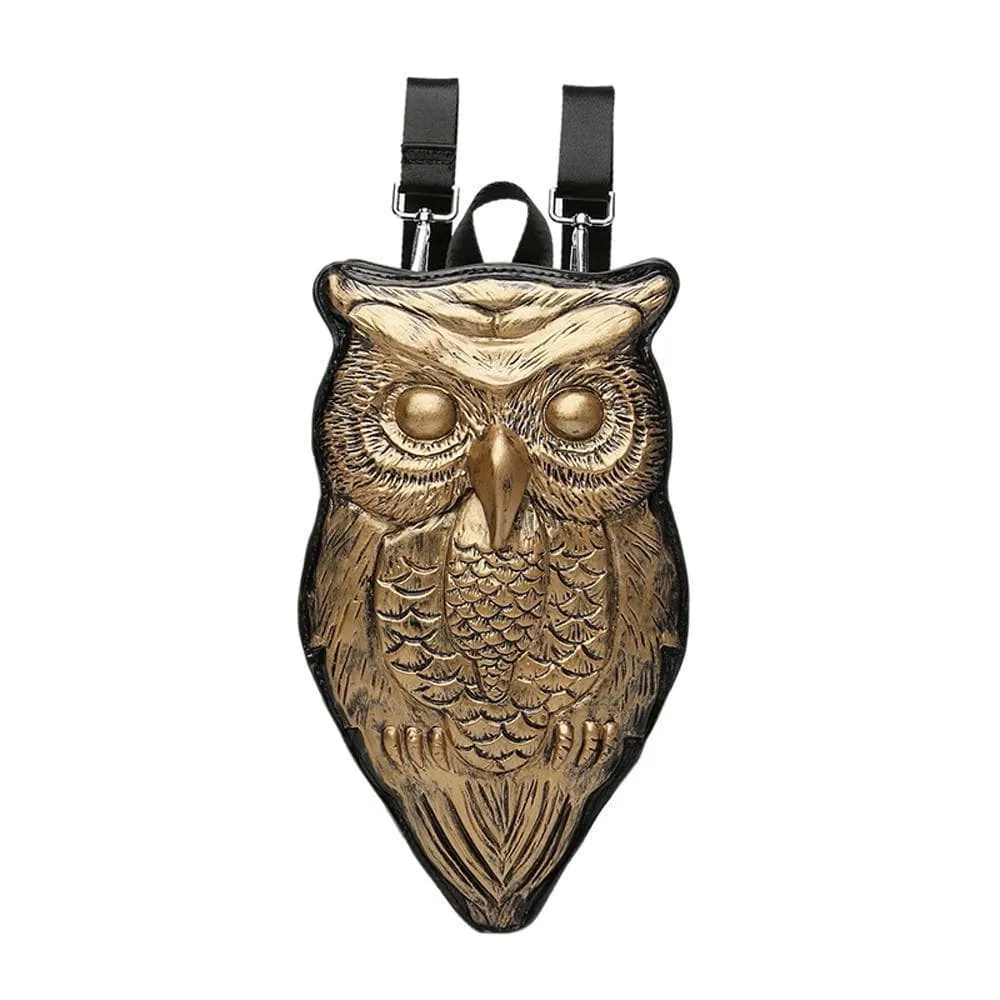 3D Backpack Generic Owl Waterproof Backpack bag Chest Crossbody Bag