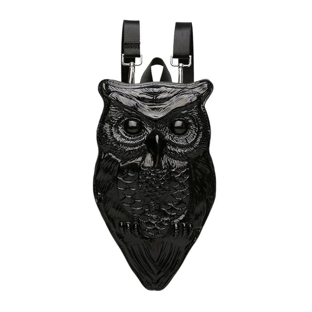 3D Backpack Generic Owl Waterproof Backpack bag Chest Crossbody Bag