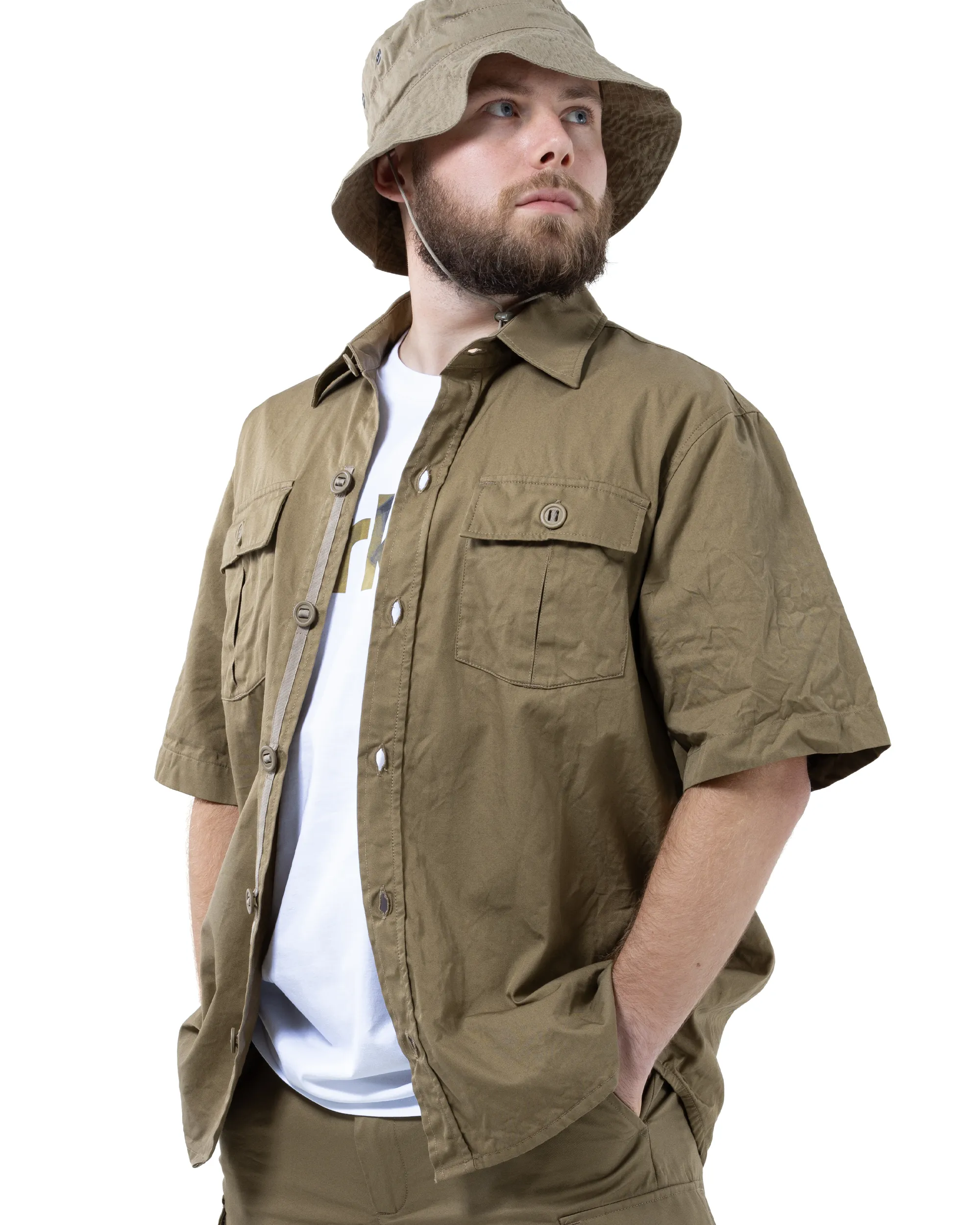 A129 Alston Shirt - Khaki