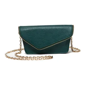 Alexia Belt/RFID-Blocking Crossbody Green