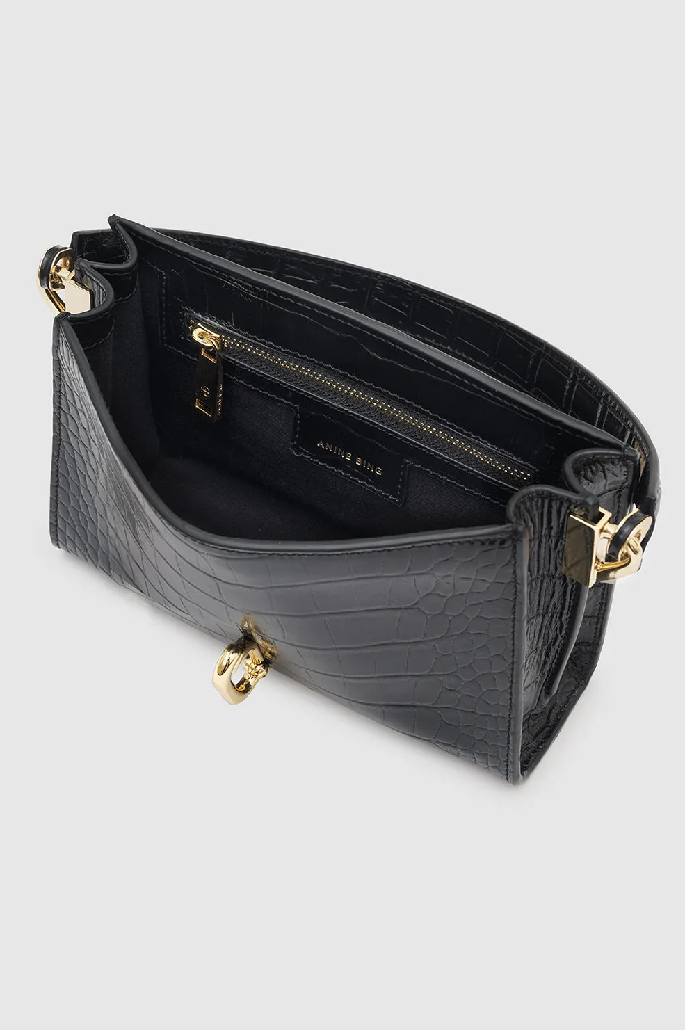 Anine Bing-Mini Colette Bag in Black