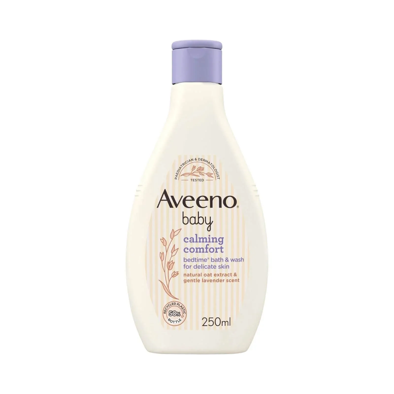 Aveeno Baby Calming Comfort Bedtime Bath and Wash 250ml