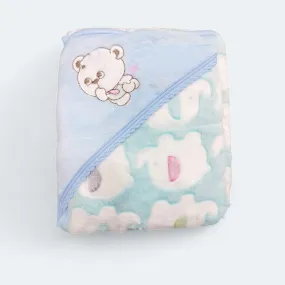 Baby Hooded Fleece Wrapping Sheets