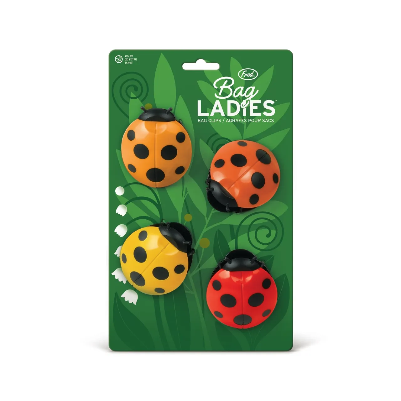 Bag Ladies Ladybug Bag Clips