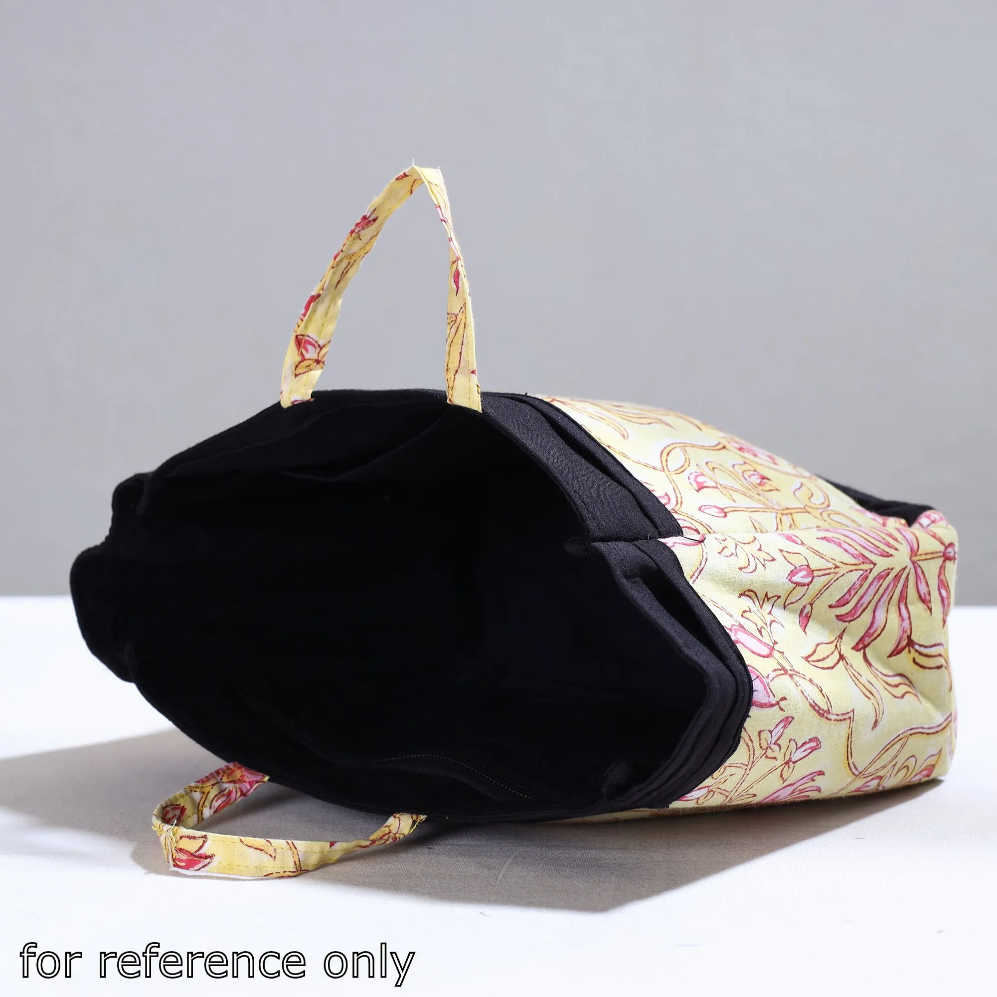 Beige - Handmade Cotton Multipurpose Cosmetic/Toiletry Bag 13