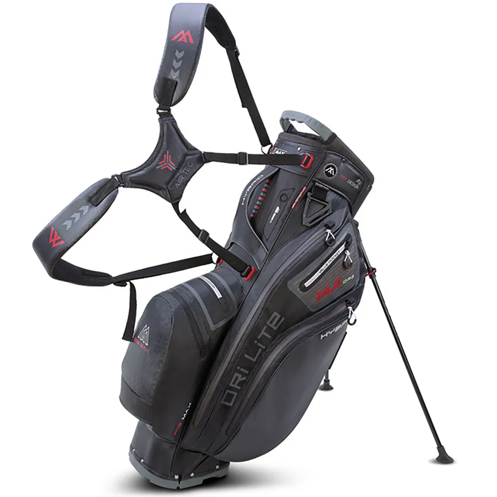 Big Max Dri Lite Hybrid 2 Stand Bag - Black