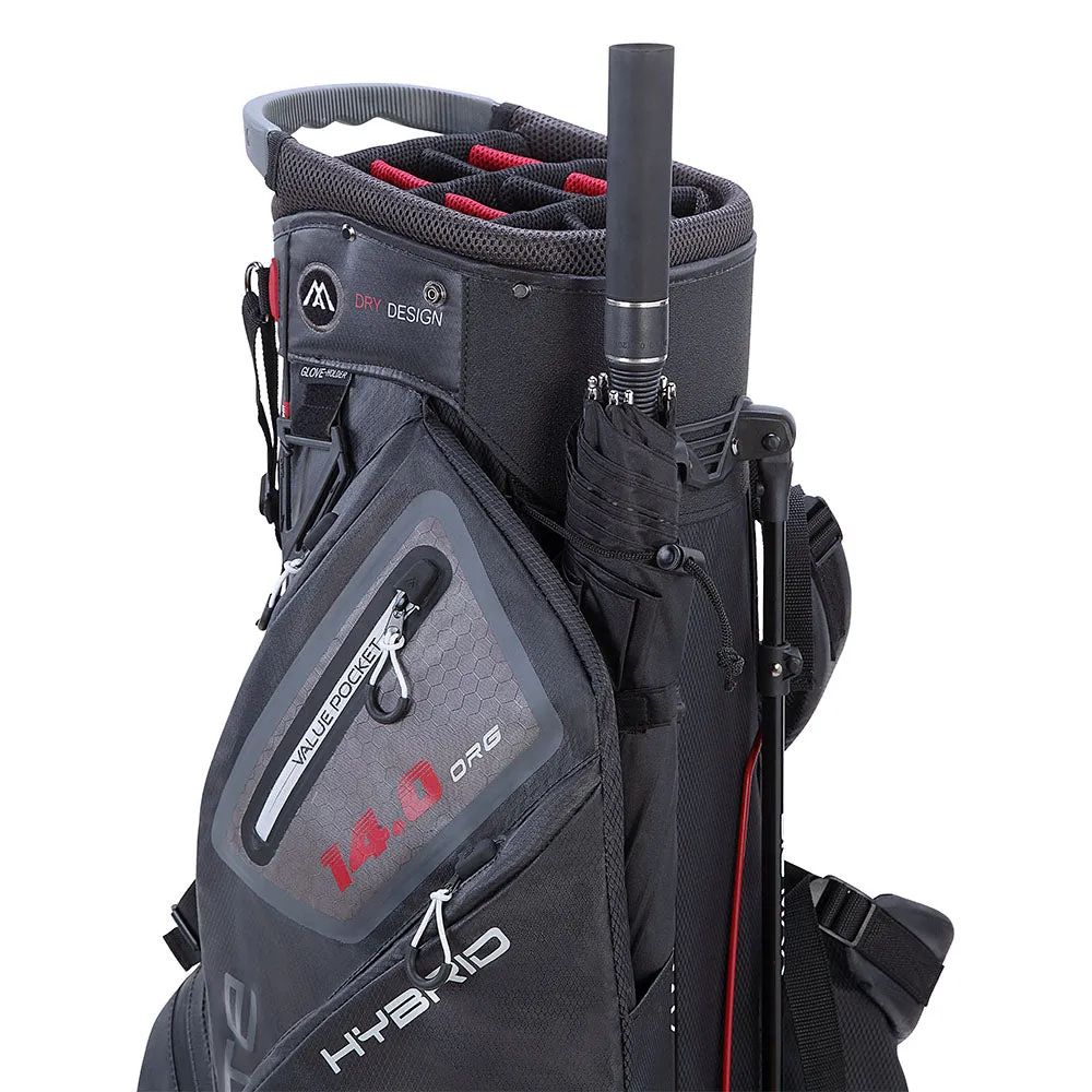 Big Max Dri Lite Hybrid 2 Stand Bag - Black