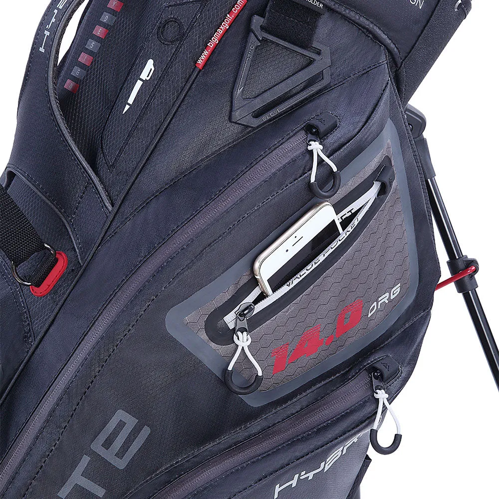 Big Max Dri Lite Hybrid 2 Stand Bag - Black