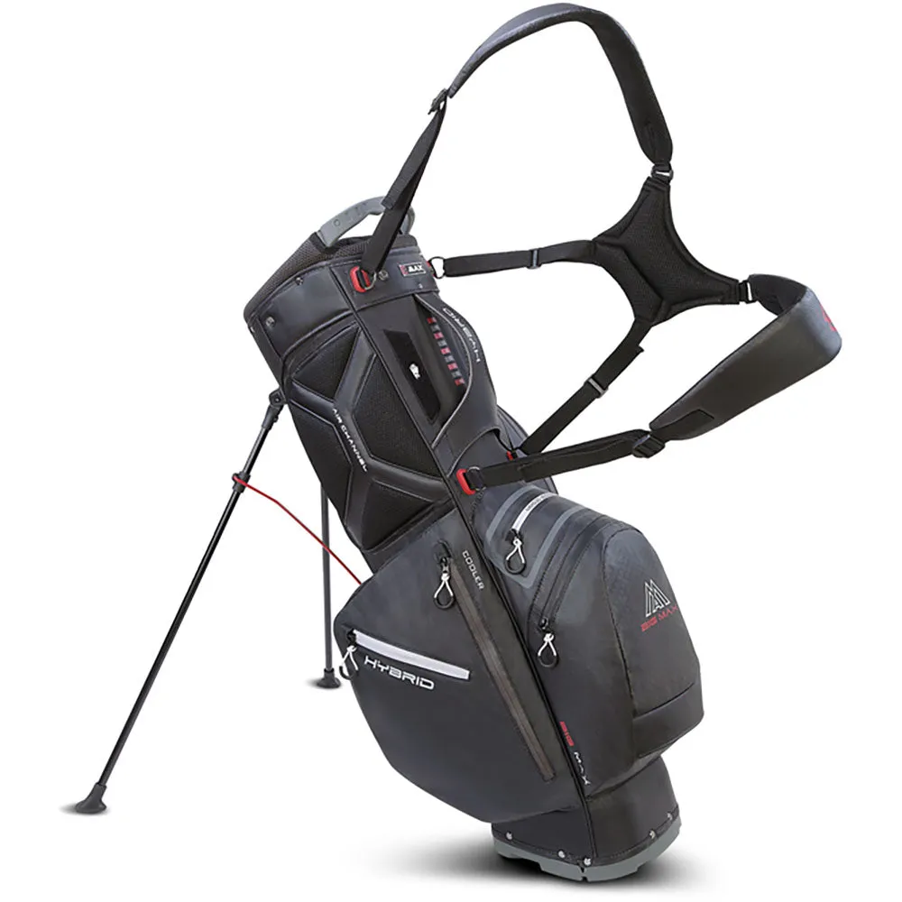 Big Max Dri Lite Hybrid 2 Stand Bag - Black