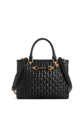 Black Aveta Status Satchel Bag