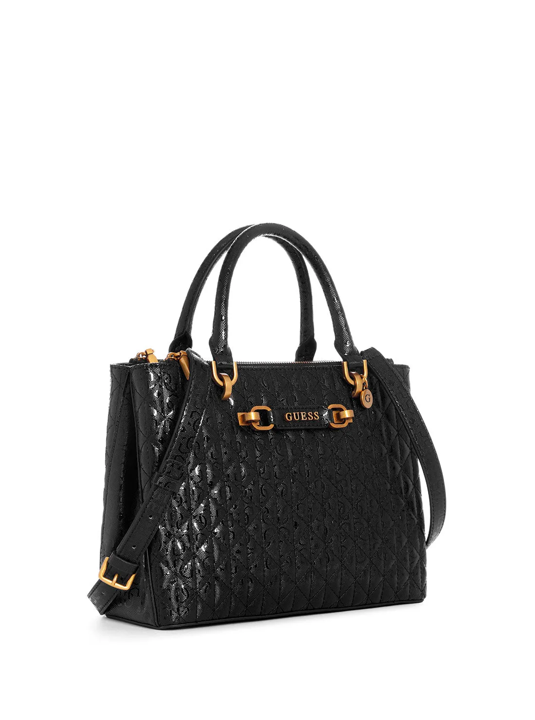 Black Aveta Status Satchel Bag