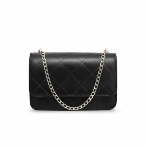 Black Casual Shoulder Bag P55522