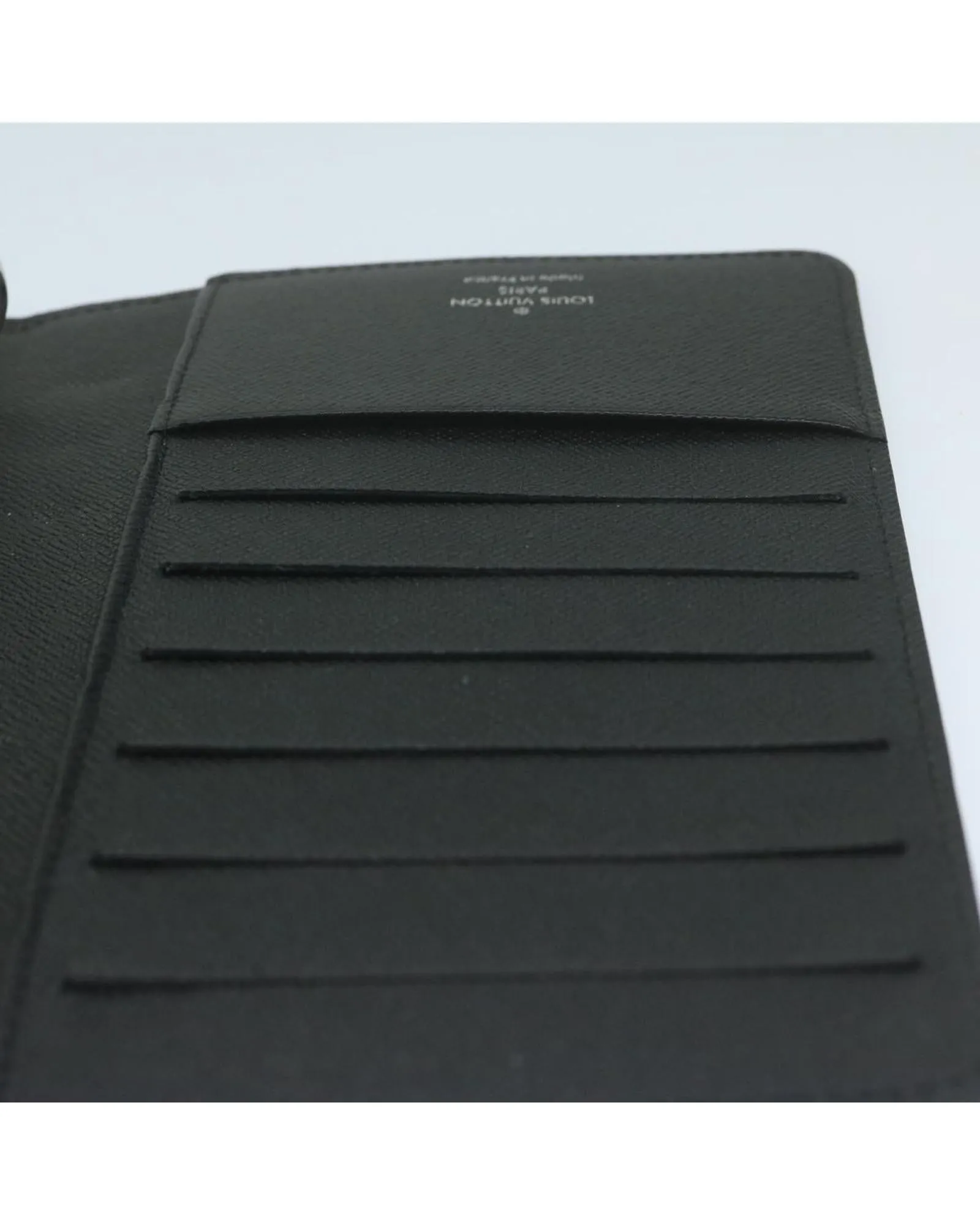 Black Epi Leather Day Planner Cover by Louis Vuitton - R20042