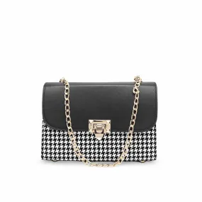 Black Formal Shoulder Bag P55656