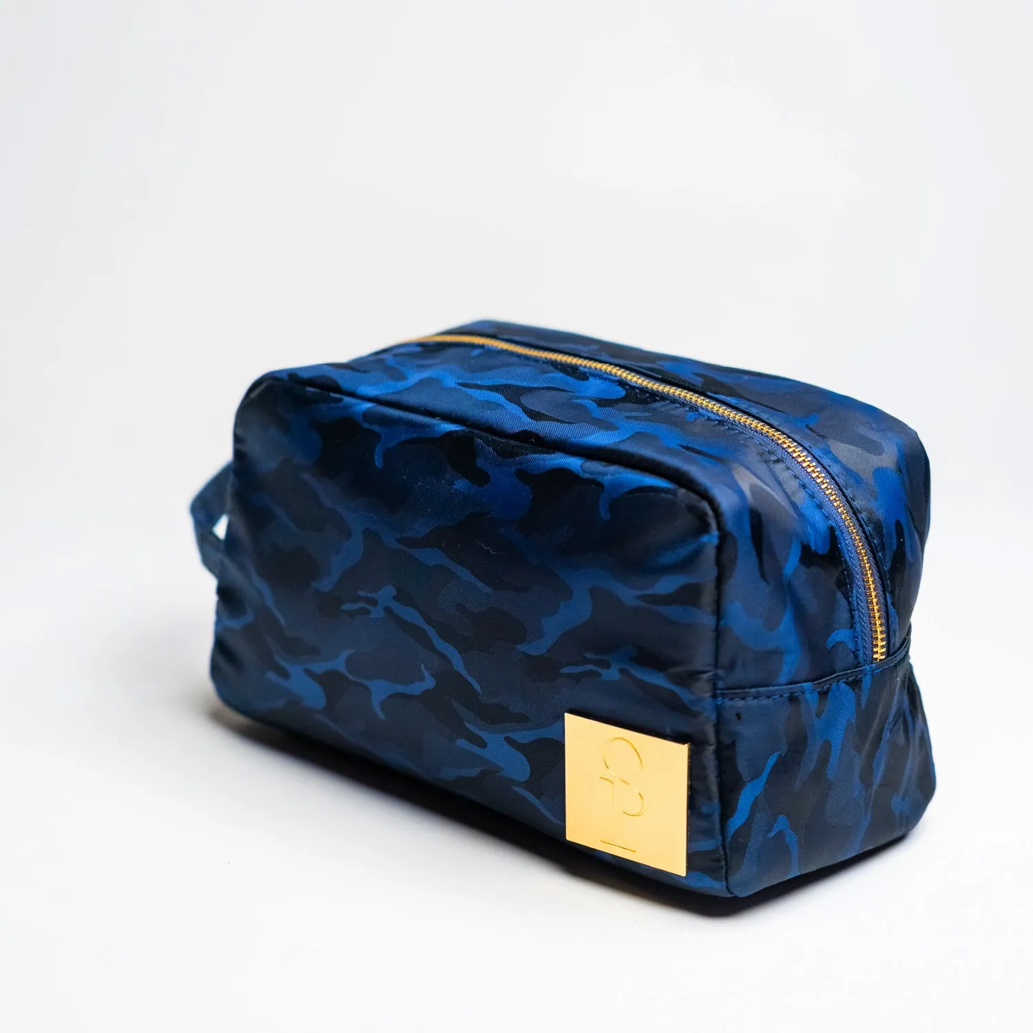 Blue Camo Nylon Toiletry (HOLIDAY SALE)