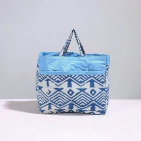 Blue - Handmade Cotton Multipurpose Cosmetic/Toiletry Bag 28