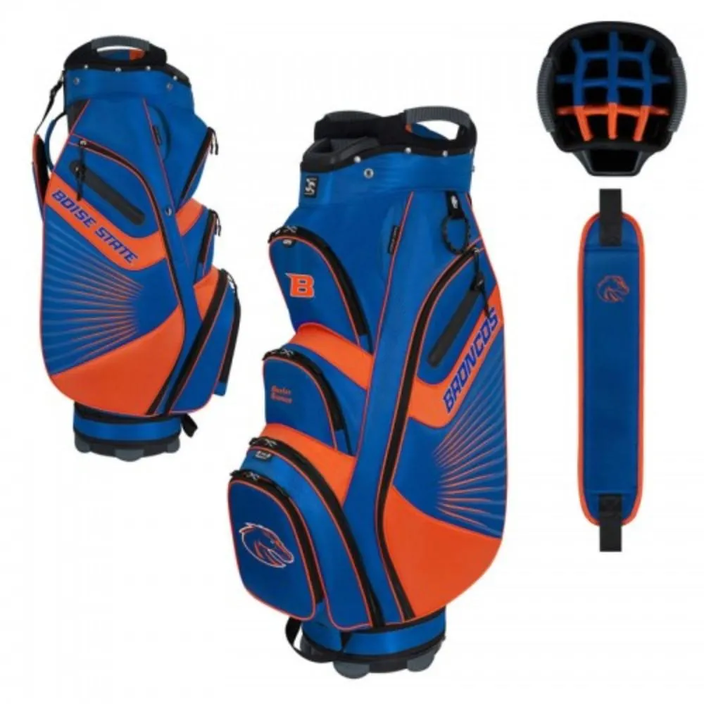 Boise State Broncos WinCraft "The Bucket II" 14-Way Cooler Cart Golf Bag