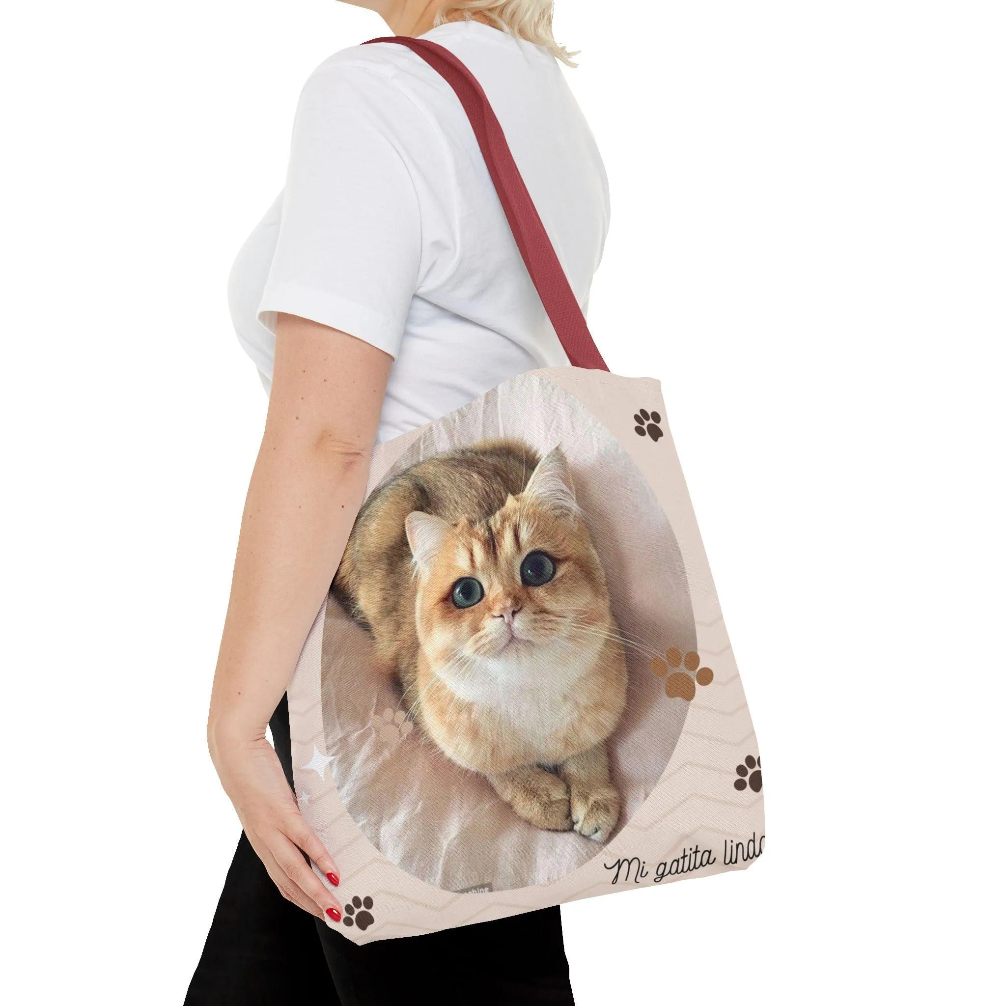 Bolso Amante de Gatos/Bolso Amantes Mascotas/Bolso Uso Diario/Bolso para Regalo