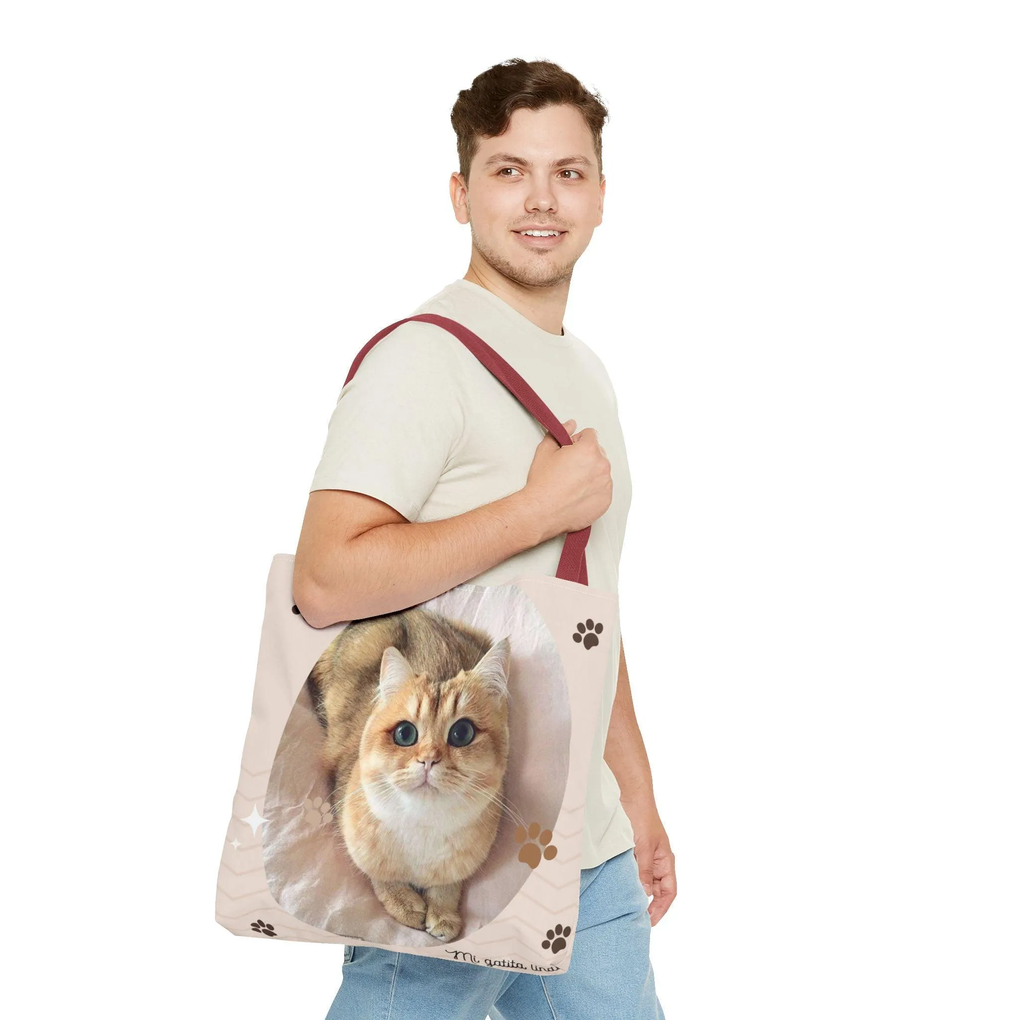 Bolso Amante de Gatos/Bolso Amantes Mascotas/Bolso Uso Diario/Bolso para Regalo