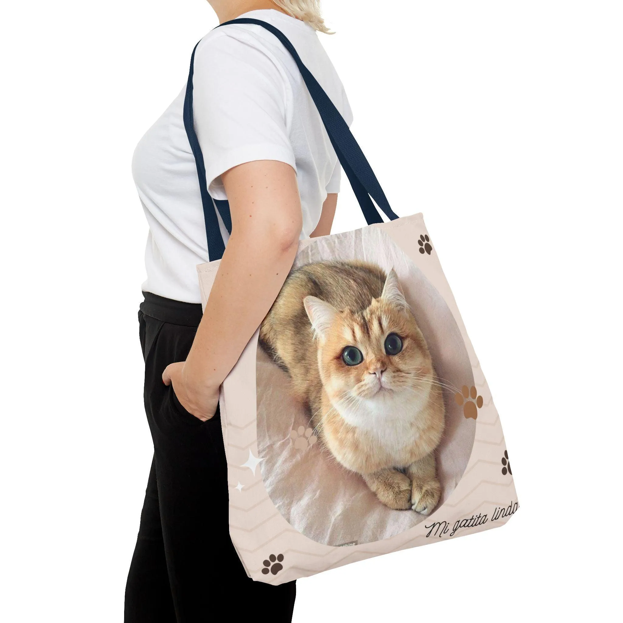 Bolso Amante de Gatos/Bolso Amantes Mascotas/Bolso Uso Diario/Bolso para Regalo