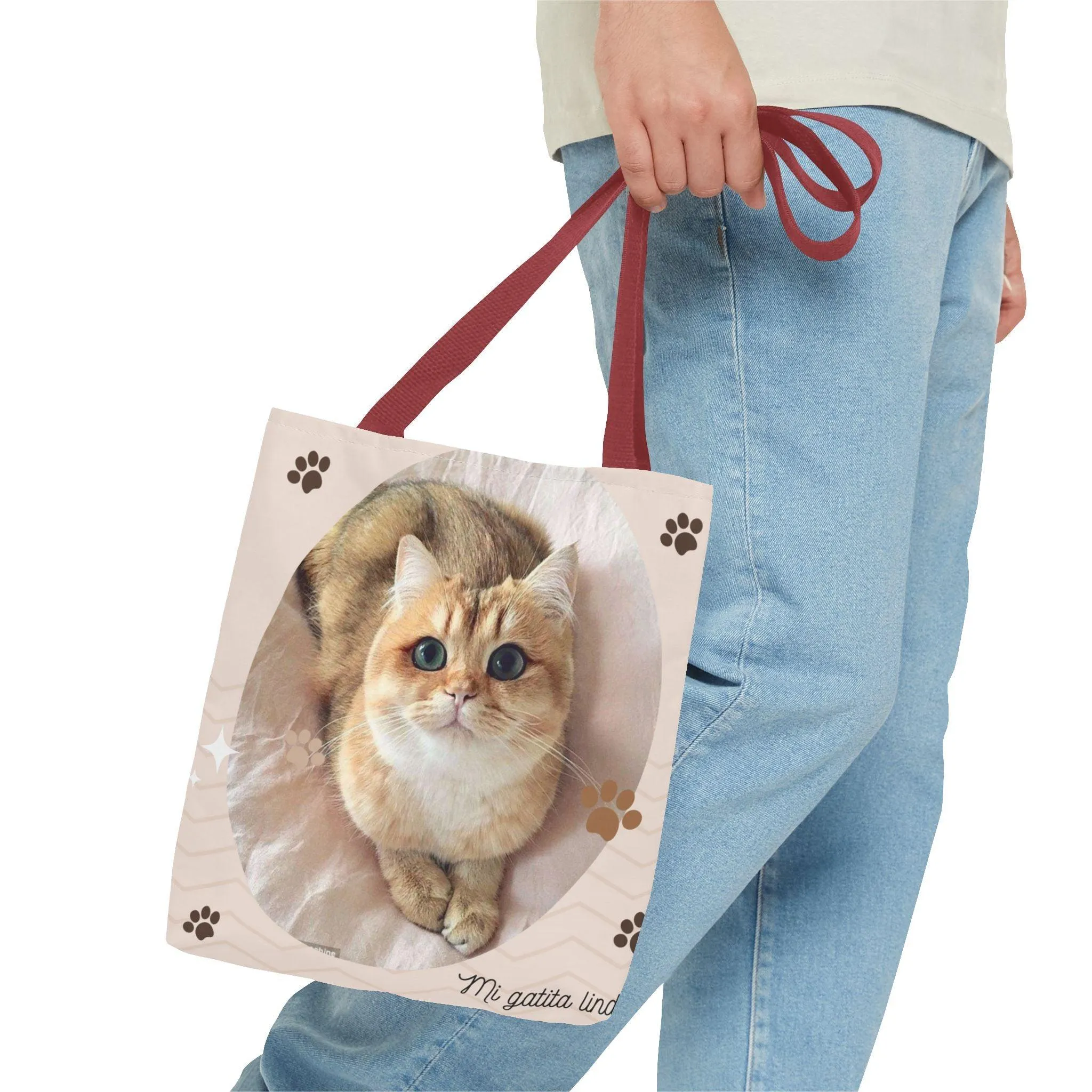 Bolso Amante de Gatos/Bolso Amantes Mascotas/Bolso Uso Diario/Bolso para Regalo