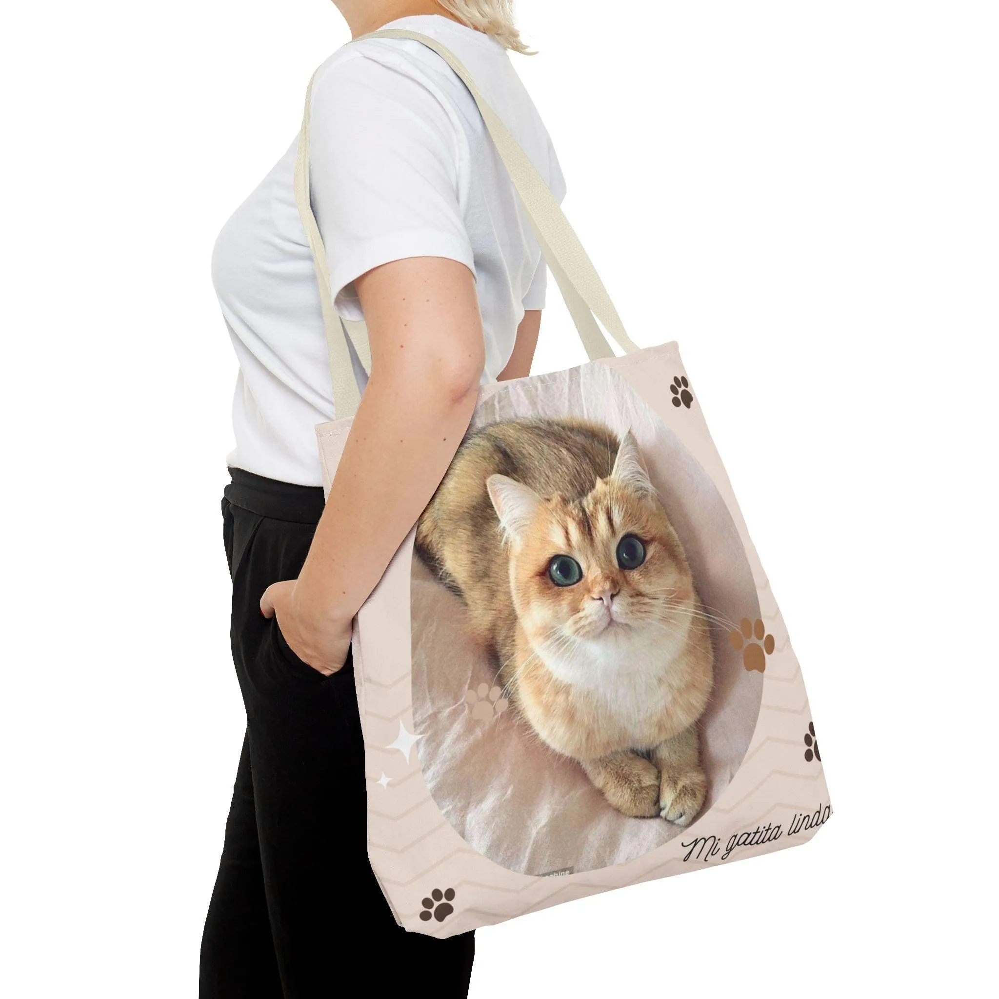 Bolso Amante de Gatos/Bolso Amantes Mascotas/Bolso Uso Diario/Bolso para Regalo