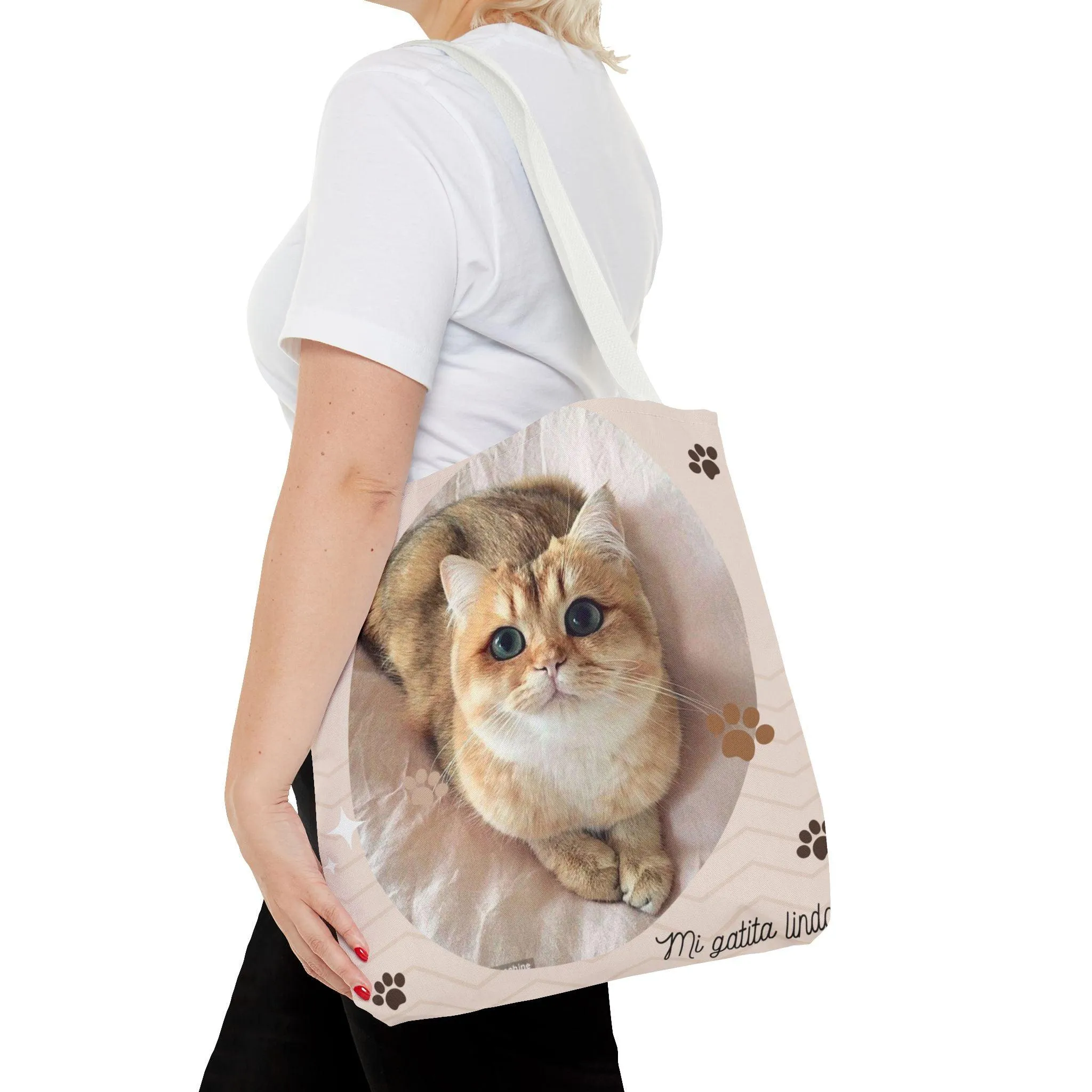 Bolso Amante de Gatos/Bolso Amantes Mascotas/Bolso Uso Diario/Bolso para Regalo