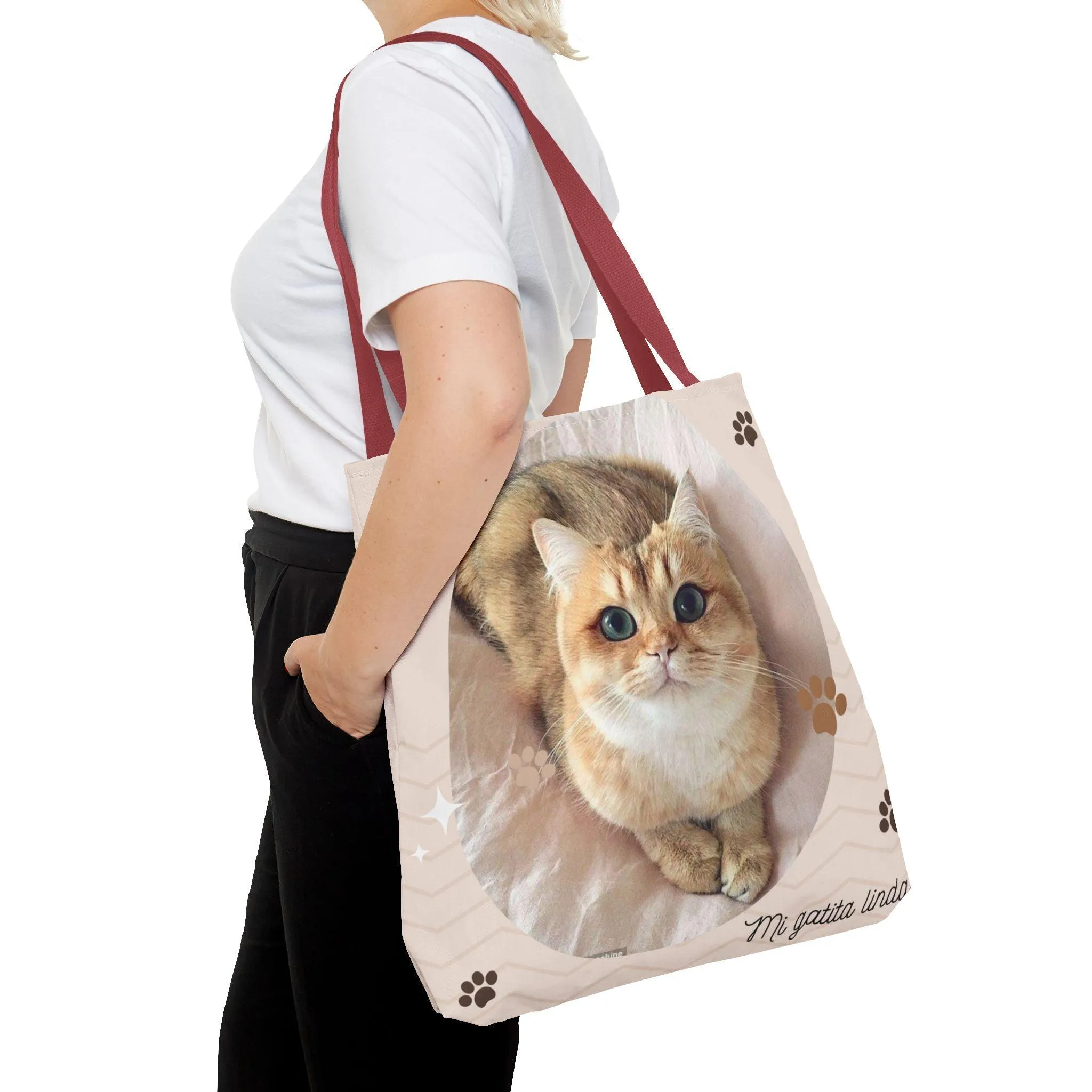 Bolso Amante de Gatos/Bolso Amantes Mascotas/Bolso Uso Diario/Bolso para Regalo