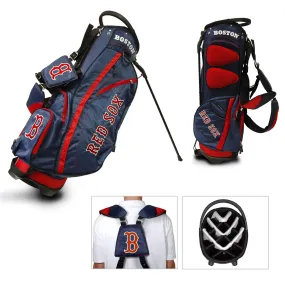 Boston Red Sox Team Golf Fairway Lightweight 14-Way Top Golf Club Stand Bag