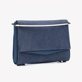 BOYD SMALL CLUTCH - SELVEDGE DENIM