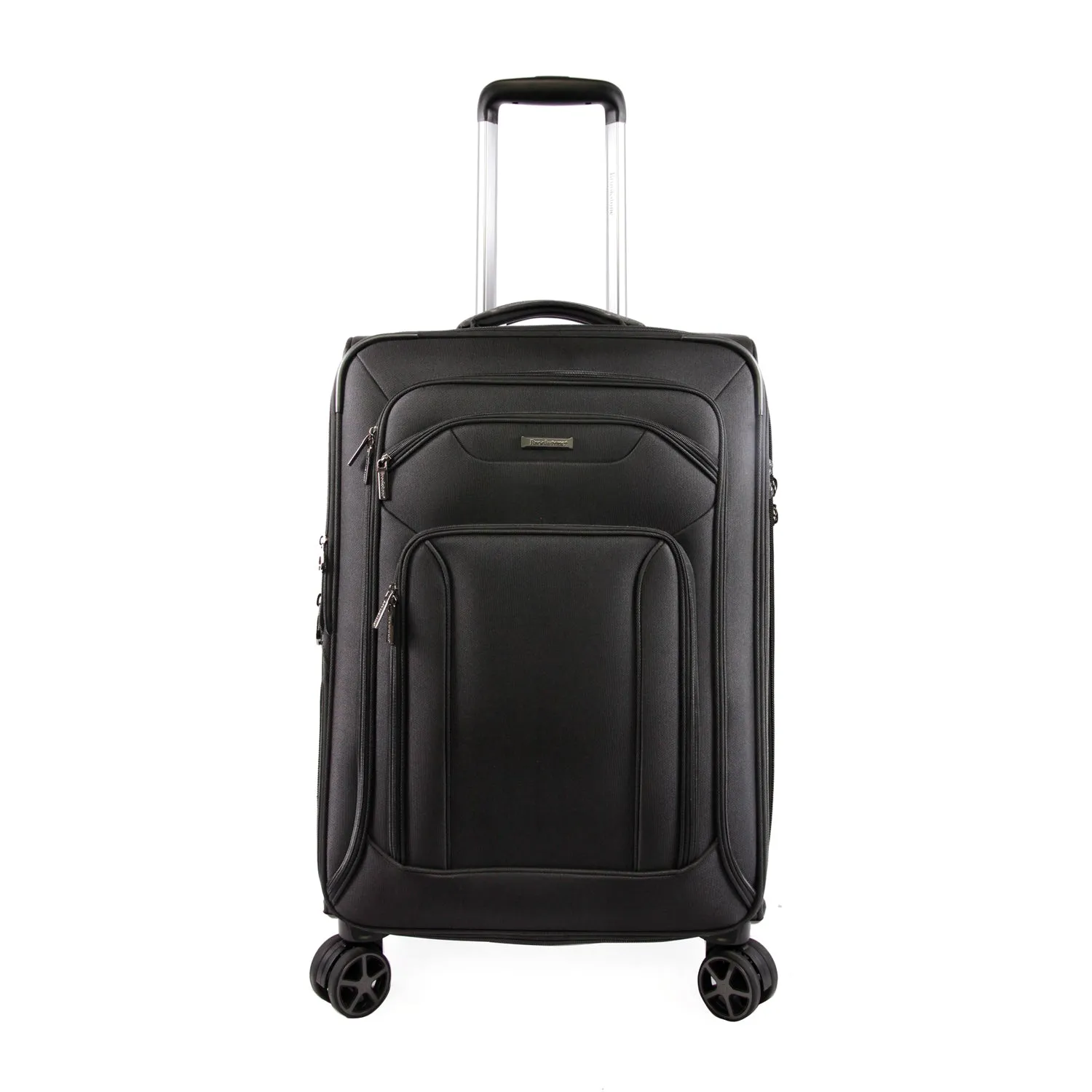 Brookstone x Christian McCaffrey - Daxton 21" Softside Carry-On Spinner Suitcase