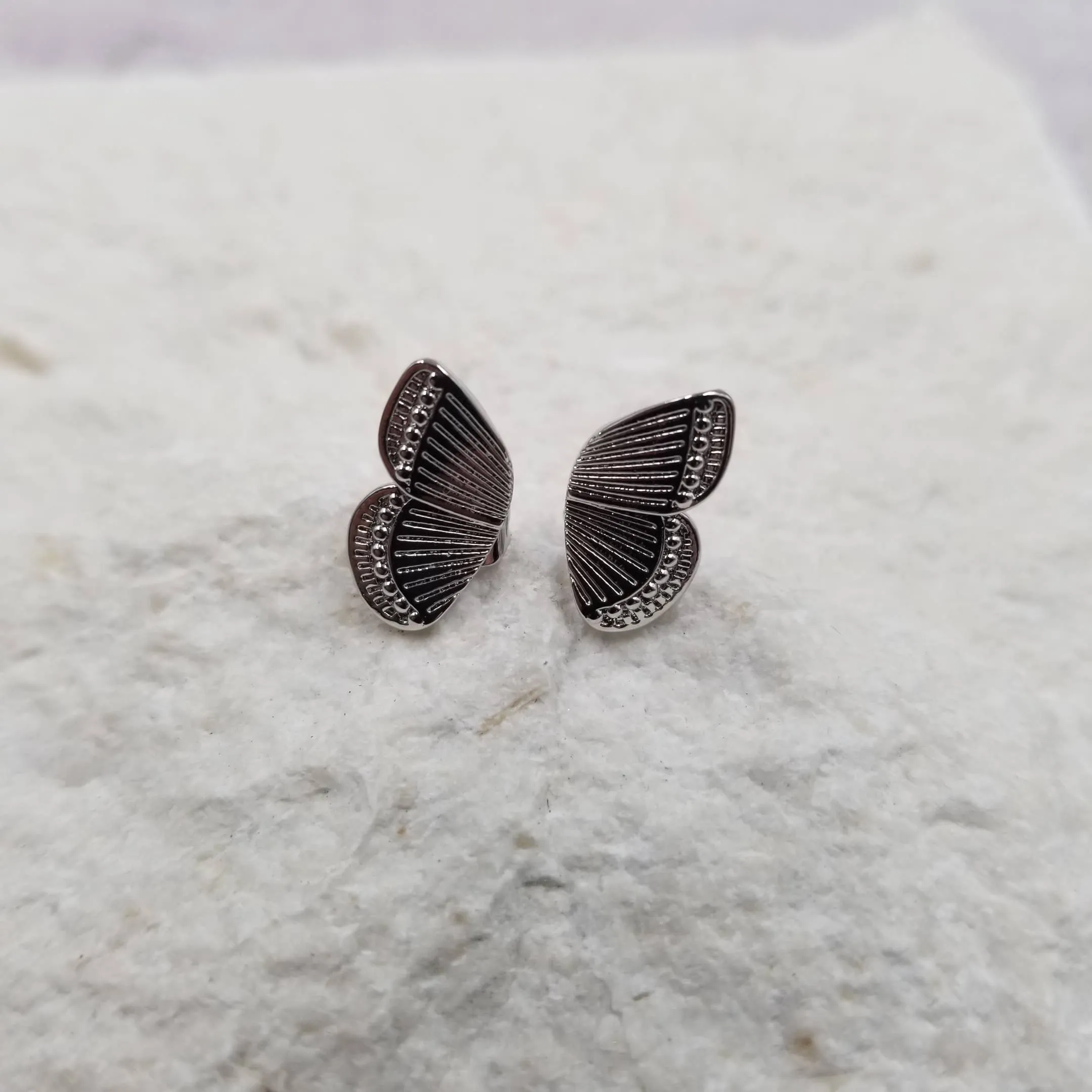 Butterfly Dani Earrings - Silver