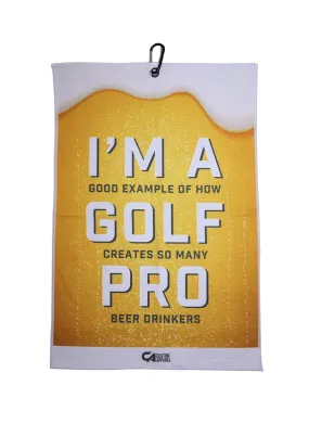 CA Waffle Golf Towels | Golf pro