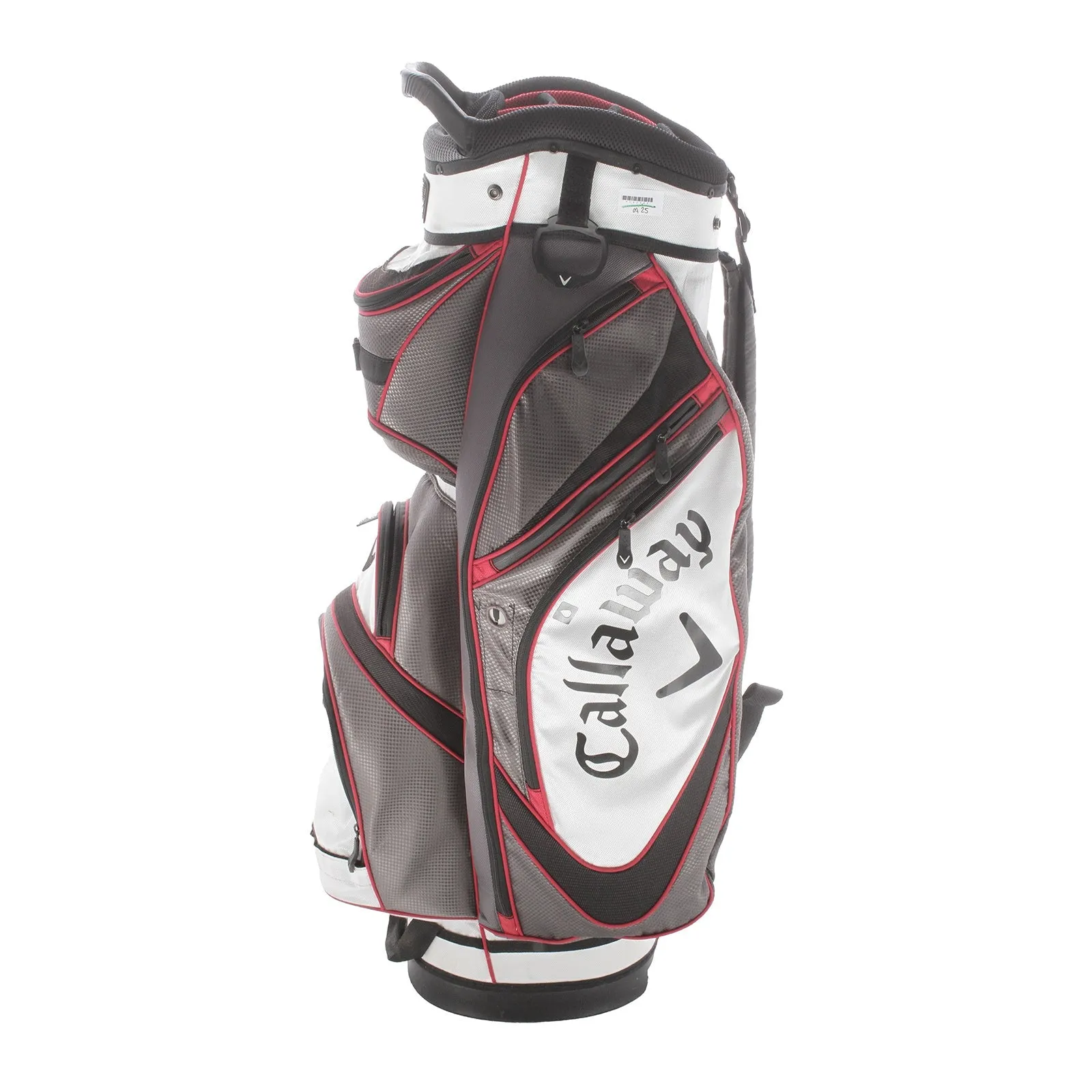 Callaway Cart Bag - Grey/White/Red