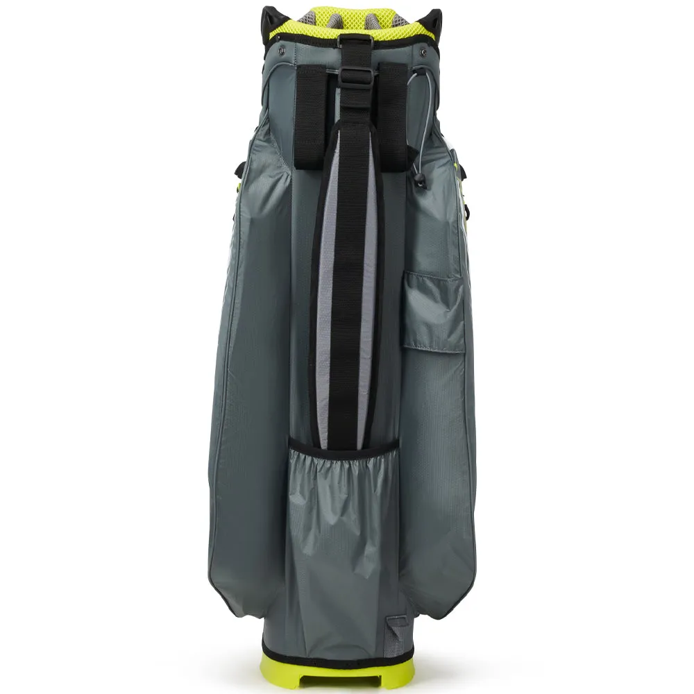 Callaway Chev Dry 14 Waterproof Cart Bag - Charcoal/Yellow