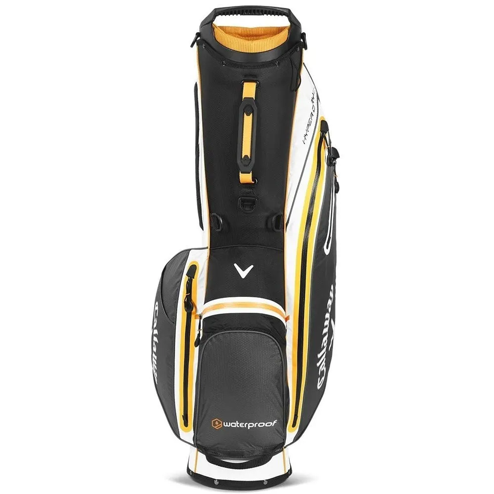 Callaway Hyper Dry C Stand Bag - Charcoal/White/Orange