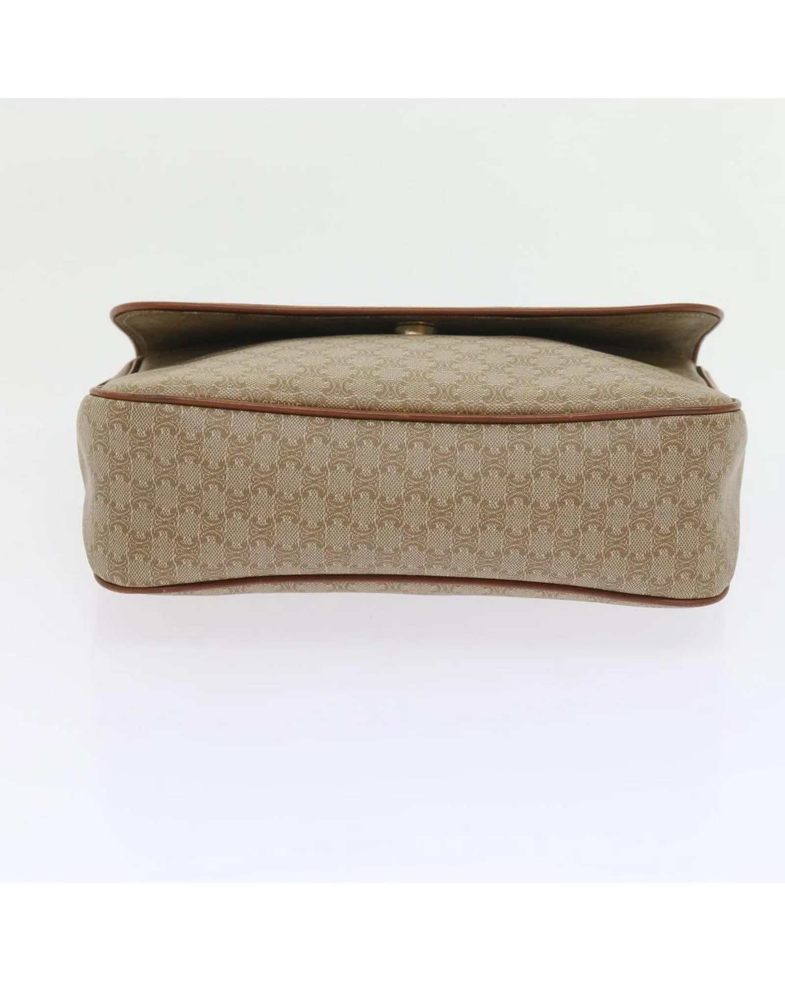 Canvas Clutch Bag 2Set - Beige Brown