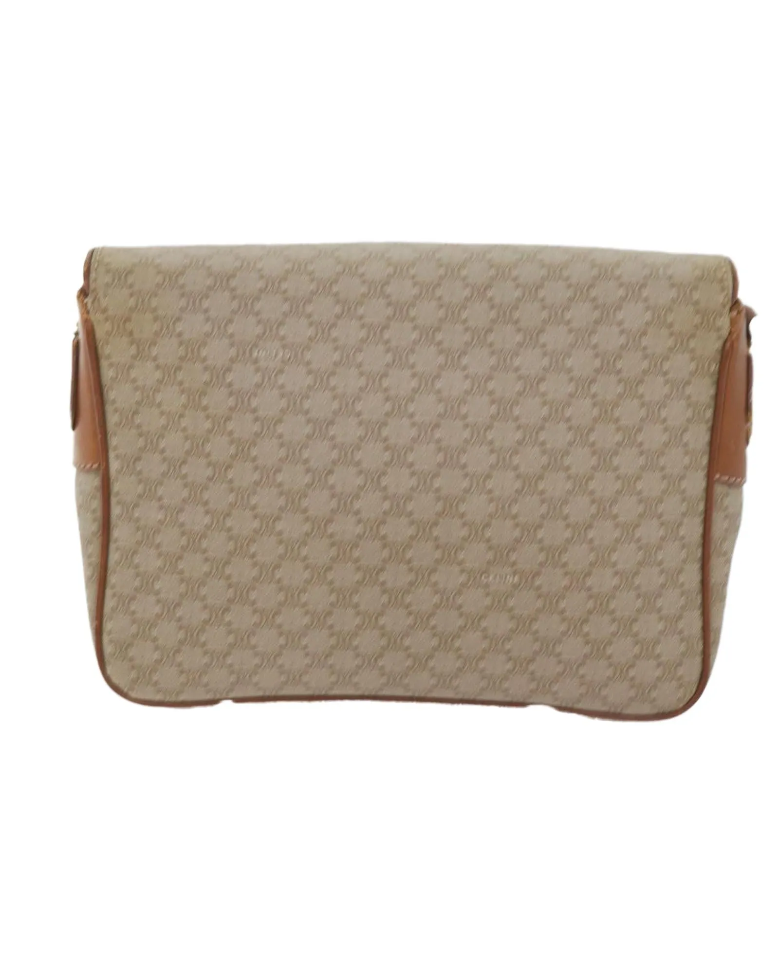 Canvas Clutch Bag 2Set - Beige Brown