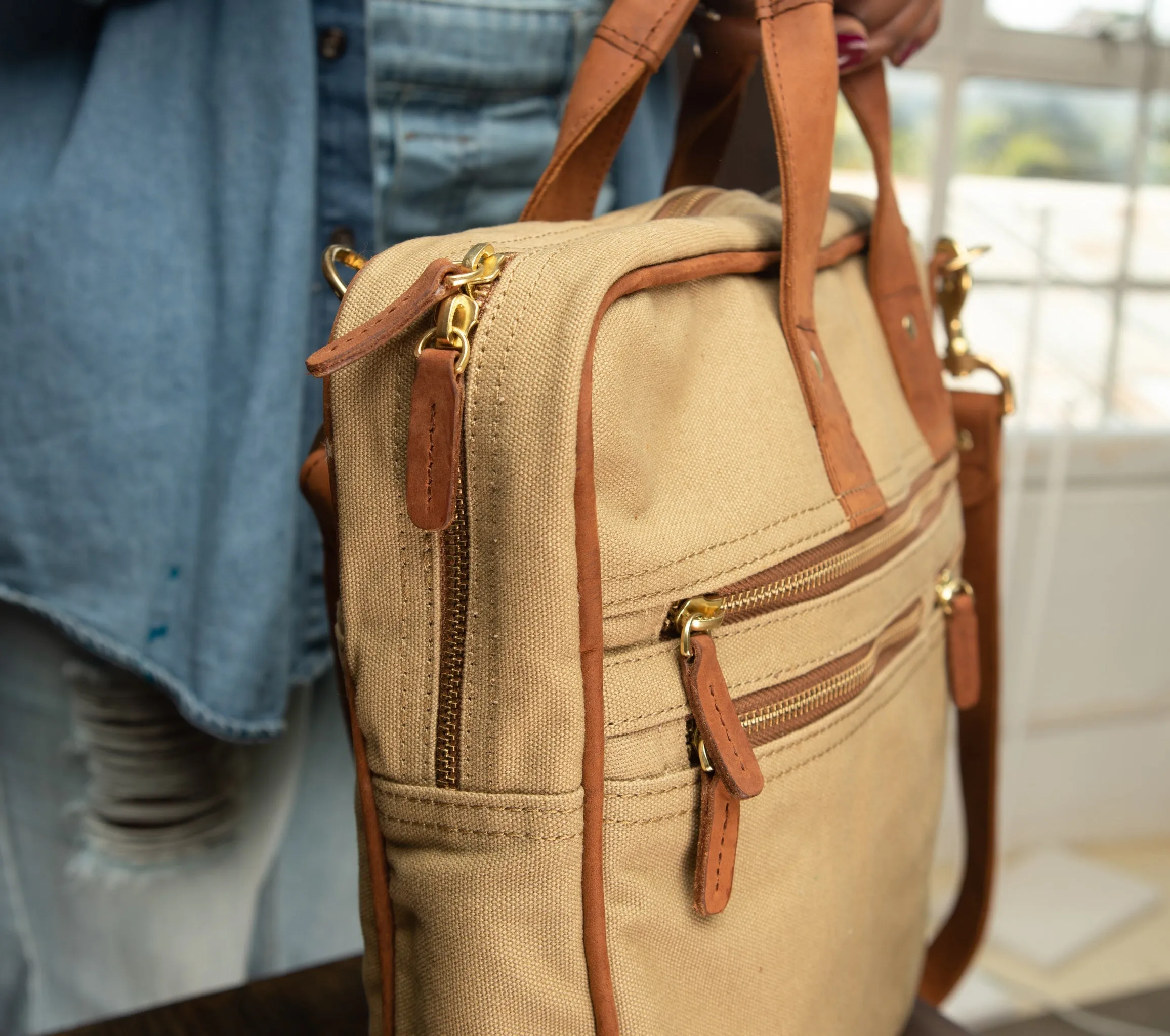 Canvas Sylvester Work Bag