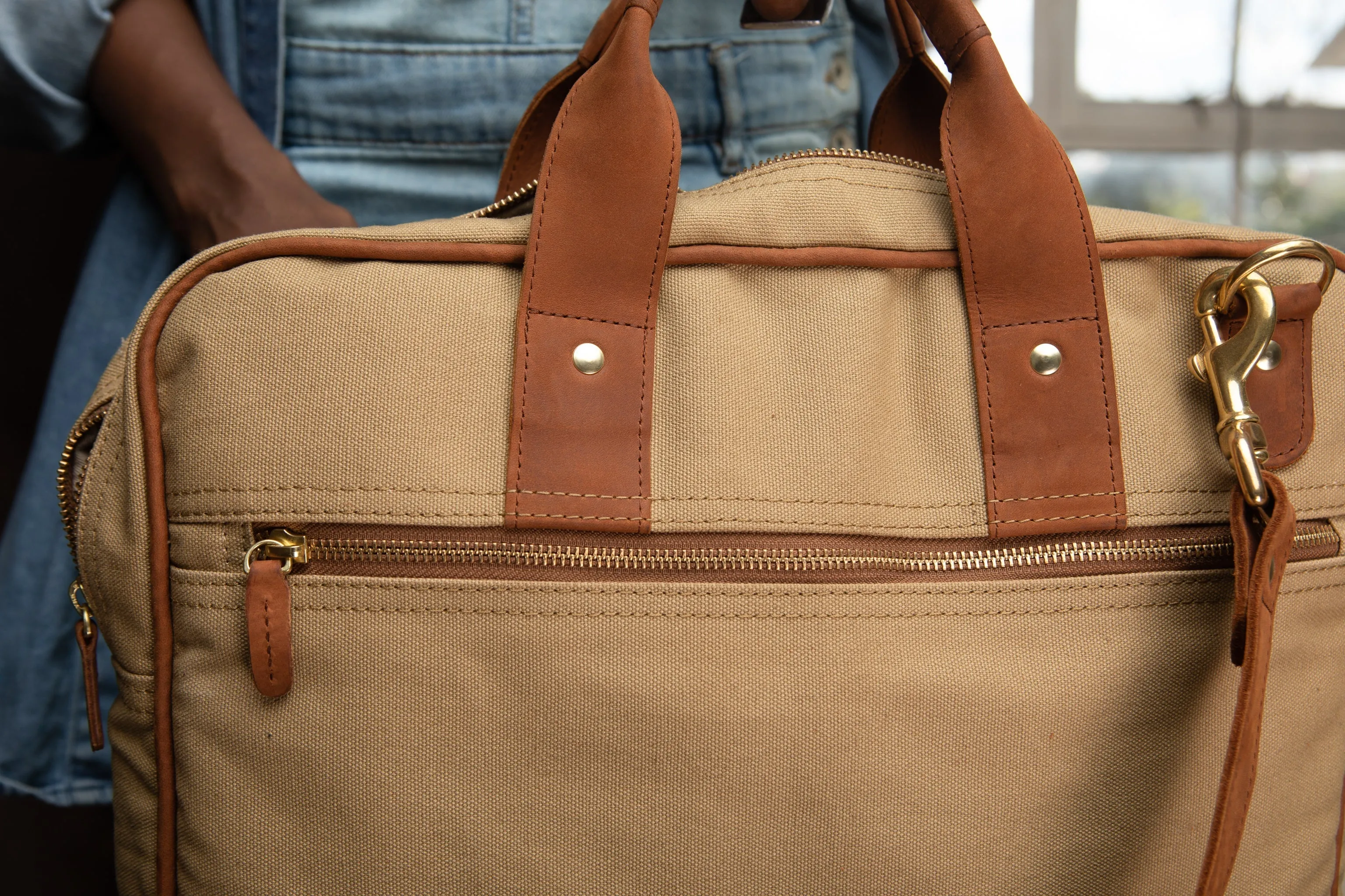 Canvas Sylvester Work Bag