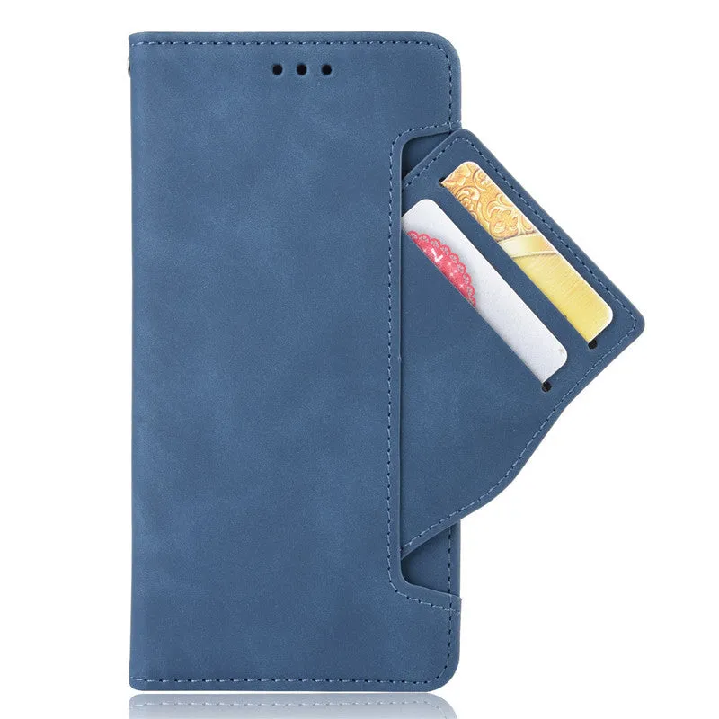 Card slot wallet case for Sony Xperia 1 II shockproof phone case Black