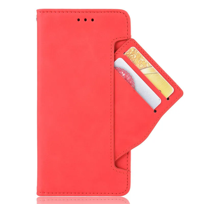 Card slot wallet case for Sony Xperia 1 II shockproof phone case Black