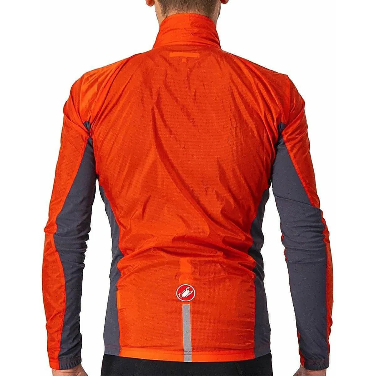 Castelli Squadra Stretch Mens Cycling Jacket - Red