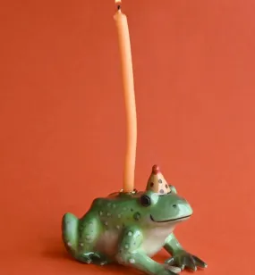 Charming Frog Cake Topper