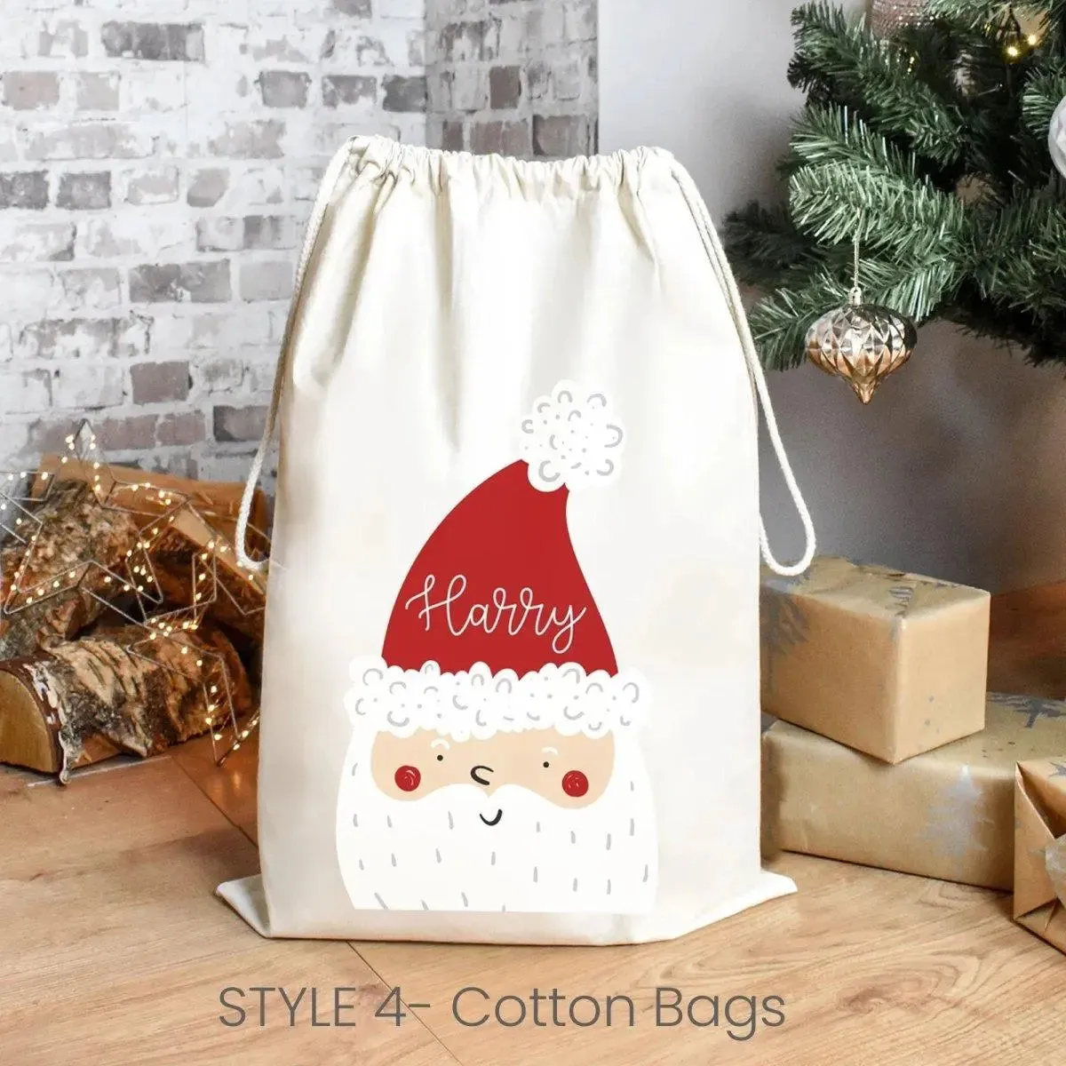 Charming Personalised Santa Sacks: Delightful Christmas Gift Bags for Families