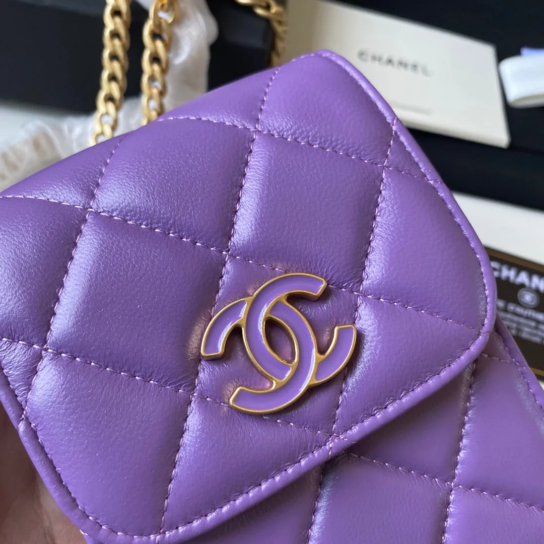 CHLPhone Holder Purple Bag For Women 15cm/6in