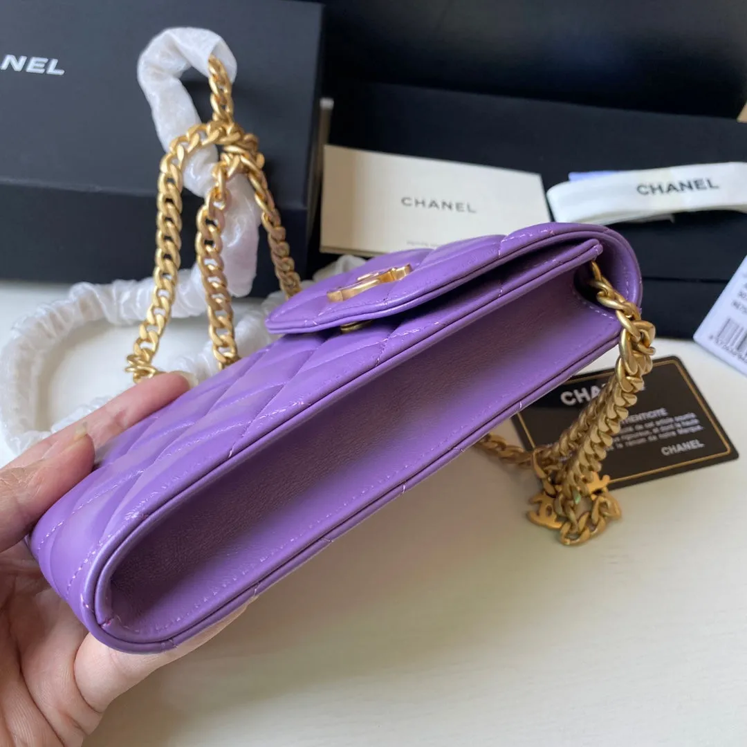 CHLPhone Holder Purple Bag For Women 15cm/6in