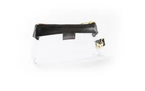 Classic Black CLEAR IT BAG • Pouch - Signature Trim